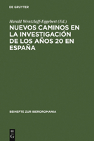 New Directions in Research on the Twenties in Spain (Beihefte Zur Iberoromania) 3484529148 Book Cover