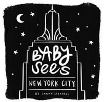 Baby Sees New York City: A High-Contrast Board Book for Babies 1641708352 Book Cover