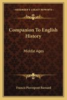 Companion to English History 1023714442 Book Cover