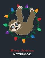 Merry Slothmas Notebook 1731058047 Book Cover