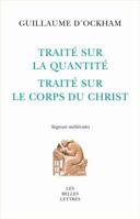Traite Sur La Quantite. Traite Sur Le Corps Du Christ 2251183159 Book Cover