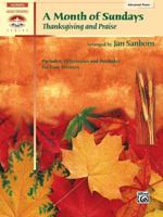 A Month of Sundays: Thanksgiving and Praise, Book & CD 073902874X Book Cover
