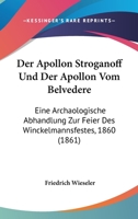 Der Apollon Stroganoff Und Der Apollon Vom Belvedere 1147707278 Book Cover