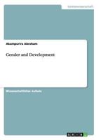 Gender and Development 3656354928 Book Cover
