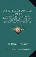 A System of Applied Optics 1016656254 Book Cover