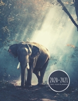 2020-2021 Two Year Planner: Elephant Planner January 1, 2020 to December 31, 2021 Weekly & Monthly Planner + Calendar Views 2 Year Calendar 24 Month Agenda Planner Gift For Elephant Lovers 1677432632 Book Cover