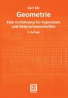 Geometrie: Eine Einführung Für Ingenieure Und Naturwissenschaftler 3519207222 Book Cover