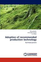 Adoption of recommended production technology 384841371X Book Cover