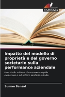 Impatto del modello di proprietà e del governo societario sulla performance aziendale (Italian Edition) 6208381207 Book Cover