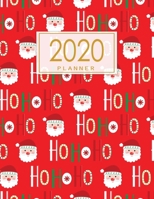 2020 Planner: Weekly & Monthly Planner, Calendar Views, Notes and Address Christmas Planner 1677064943 Book Cover