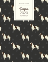Popo 2020 Planner: Monthly Weekly Daily - Dated With Todo Notes - English Springer Spaniel 1706285434 Book Cover