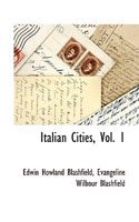 Italian Cities, Volume 1 0526066687 Book Cover