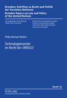 Technologietransfer Im Recht Der UNESCO 3631631162 Book Cover