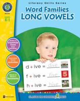 Word Families Long Vowels: Grades K-1 [With Transparencies] 1553194039 Book Cover