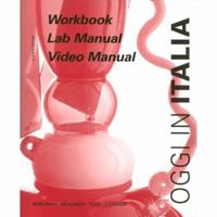 Oggi in Italia: A First Course in Italian : Workbook/Lab Manual/Video Manual 0618112227 Book Cover