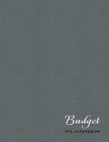 Budget Planner: Expense Tracker – Undated Budgeting Organizer Book for Home Use | Simple & Flexible Design – Minimalist Textured Gray 1671738217 Book Cover