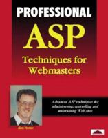 Professional Asp Techniques for Webmasters 1861001797 Book Cover