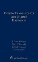 Defend Trade Secrets Act of 2016 Handbook 1454883502 Book Cover