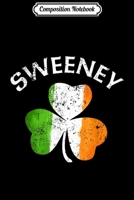 Composition Notebook: Sweeney Irish Shamrock St Patricks Day Journal/Notebook Blank Lined Ruled 6x9 100 Pages 1661667260 Book Cover