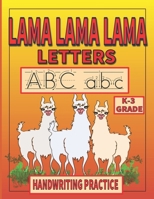 Lama Lama Lama Letters: This Book was created to assist the beginning student, K-3 in identifying, spelling and forming basic words. I hope yo B08JHV8526 Book Cover