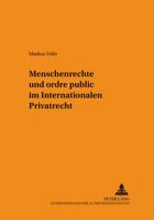 Menschenrechte Und Ordre Public Im Internationalen Privatrecht 3631396120 Book Cover