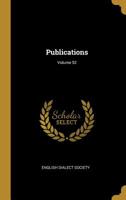 Publications; Volume 52 1010983342 Book Cover
