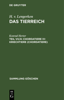 Chordatiere IV: Kriechtiere (Chordatiere) 3110061309 Book Cover
