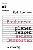 Bauherren Planen, Lenken, Senken Baukosten 3528086610 Book Cover