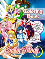 Sailor Moon Coloring Book: Great 40 Illustrations for Kids (2020) B088N3TLJW Book Cover