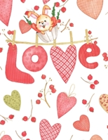 love Journal (Diary, Notebook): 8.5 x 11| Lined College Ruled Notebook School Subject Book Notes| Student Gift Kids Teenager Adult Teacher B083XTGW4V Book Cover