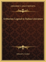 Arthurian Legend in Italian Literature 0766158705 Book Cover