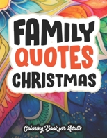 Cheerful Christmas Coloring: Mandalas & Quotes: For Adults & Teens. Large Print 8.5 x 11 inches B0CLXDZ562 Book Cover