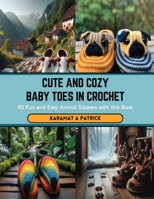 Cute and Cozy Baby Toes in Crochet: 60 Fun and Easy Animal Slippers with this Book B0CSGC7FLL Book Cover