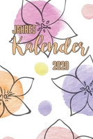 Jahres Kalender 2020: Notizheft Terminkalender Jahresplaner Terminplaner f�r das Jahr 2020 Wochenplaner mit 118 Seiten und je zwei Seiten pro Woche zum planen, organisieren und notieren �bersichtlich  1673553877 Book Cover