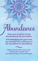 Word of the Year Planner and Goal Tracker: ABUNDANCE - There are no limits on the  extraordinary life you desire  | 52 weekly pages for planning goals 165624764X Book Cover