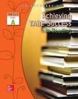 Achieving TABE Success In Reading, Level A Workbook 0077044622 Book Cover