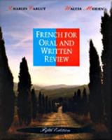 French for Oral and Written Review 0030758998 Book Cover