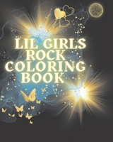 Little Girls Rock Coloring Book B0CGKV41B3 Book Cover