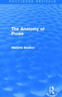 The anatomy of prose 0415722225 Book Cover