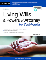 Living Wills and Powers of Attorney for California 1413330541 Book Cover