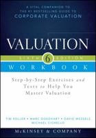 Valuation Workbook: Step-By-Step Exercises and Tests to Help You Master Valuation 1118873874 Book Cover