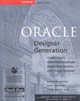 Oracle Designer Generation 0078824753 Book Cover