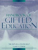 Handbook of Gifted Education 0205260853 Book Cover