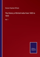 The History of British India; Volume 1 1016072570 Book Cover
