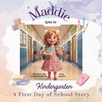 Maddie Goes to Kindergarten: A First Day of School Story (Maddie's Adventures) B0HGB31LXT Book Cover