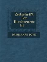 Zeitschrift for Kirchernrecht ... 1286986818 Book Cover