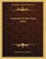 A Selection Of War Lyrics 1275748929 Book Cover