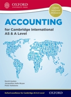 Accounting for Cambridge International AS and A Level Student Book 0198399715 Book Cover