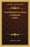 Contributiuni La Flora Ceahlaului (1901) 1168753406 Book Cover