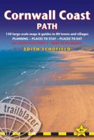 Cornwall Coast Path, 4th: (SW Coast Path Part 2) British Walking Guide with 130 large-scale walking maps, places to stay, places to eat 1905864442 Book Cover